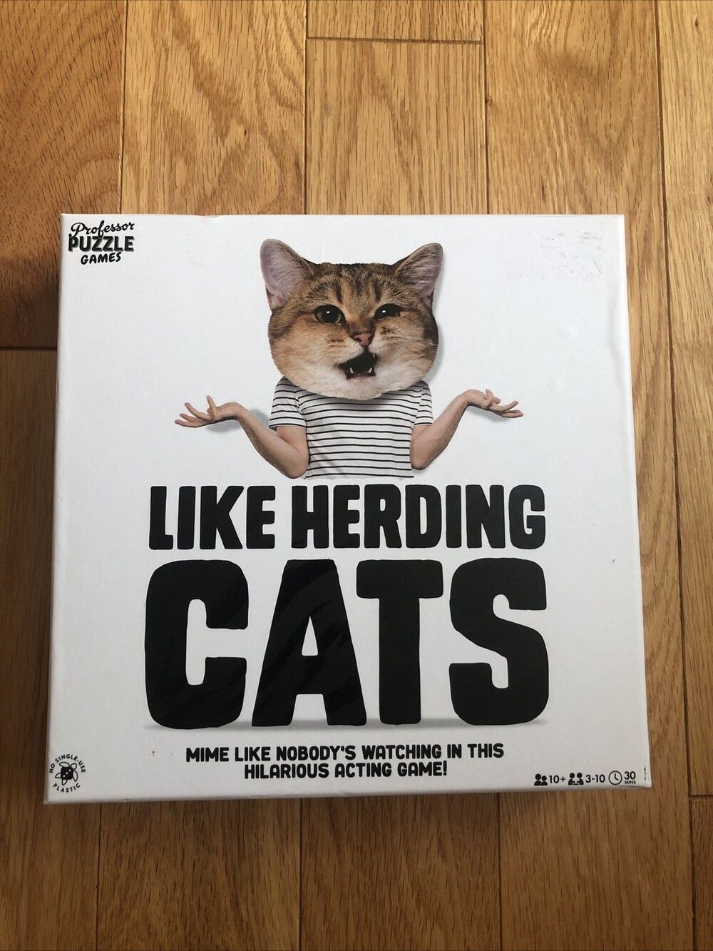 Like Herding Cats Mime Like Nobody’s Watching - Hilarious Acting Game New in Box